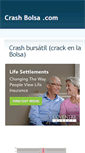 Mobile Screenshot of crashbolsa.com